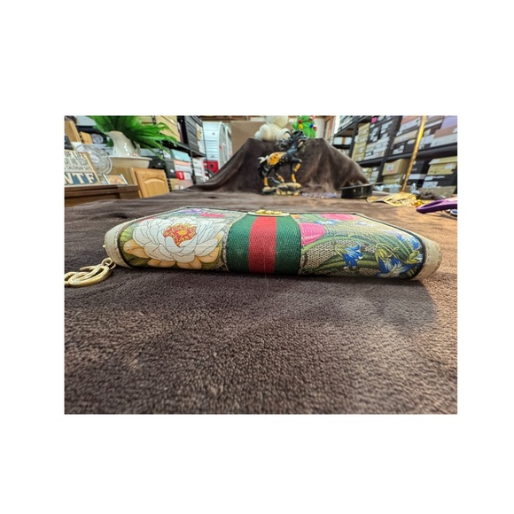 Authentic Gucci Ophelia Floral GG Glora Continental wallet EUC - Picture 3 of 8